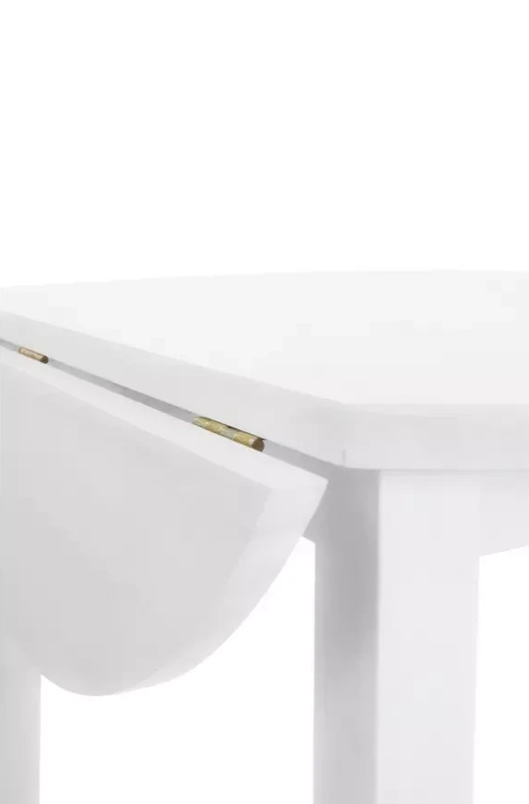 Kendal Round Extend White Dining Table (TABLE ONLY)