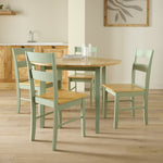 Chicago Table-Two Tone Sage | Stylish Kitchen Setting