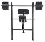 Opti Bench with 30kg Weights | Home Gym Fitness Equipment for Strength Training