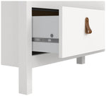 Tvilum Madrid 8 Drawer Chest - White | Modern Bedroom Storage