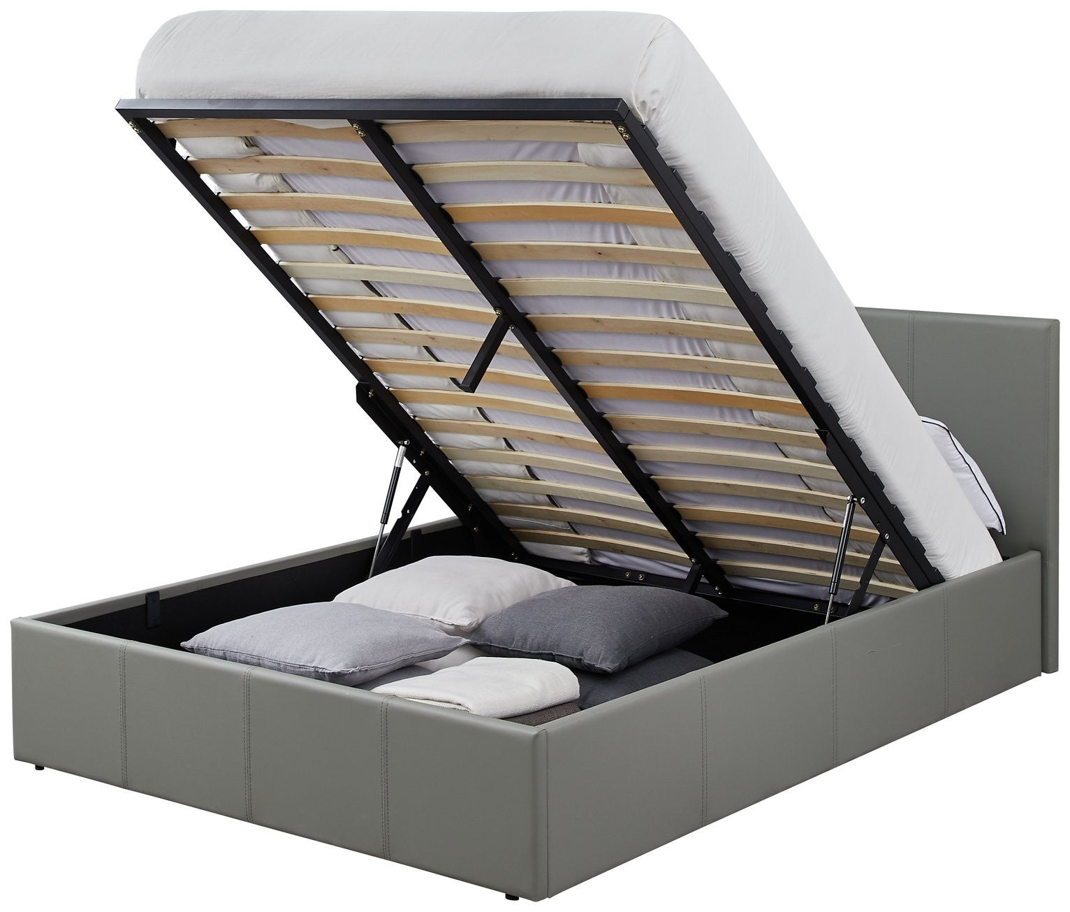 Lavendon Small Double End Opening Bed Frame- Grey | Organized Living Comfort