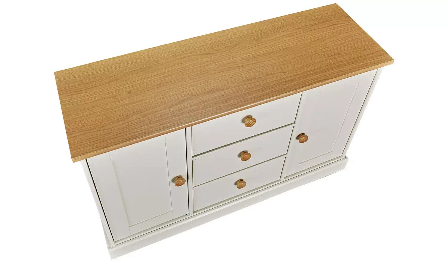 Winchester 2 Door 3 Drawer Sideboard - Cream ( B Grade )