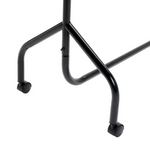 Home Heavy Duty Single 5 Feet Clothes Rail Black | Garment Hanging Rail Clothes 