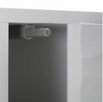 Zander Tallboy White | Tall Storage Cabinet Furniture Unit
