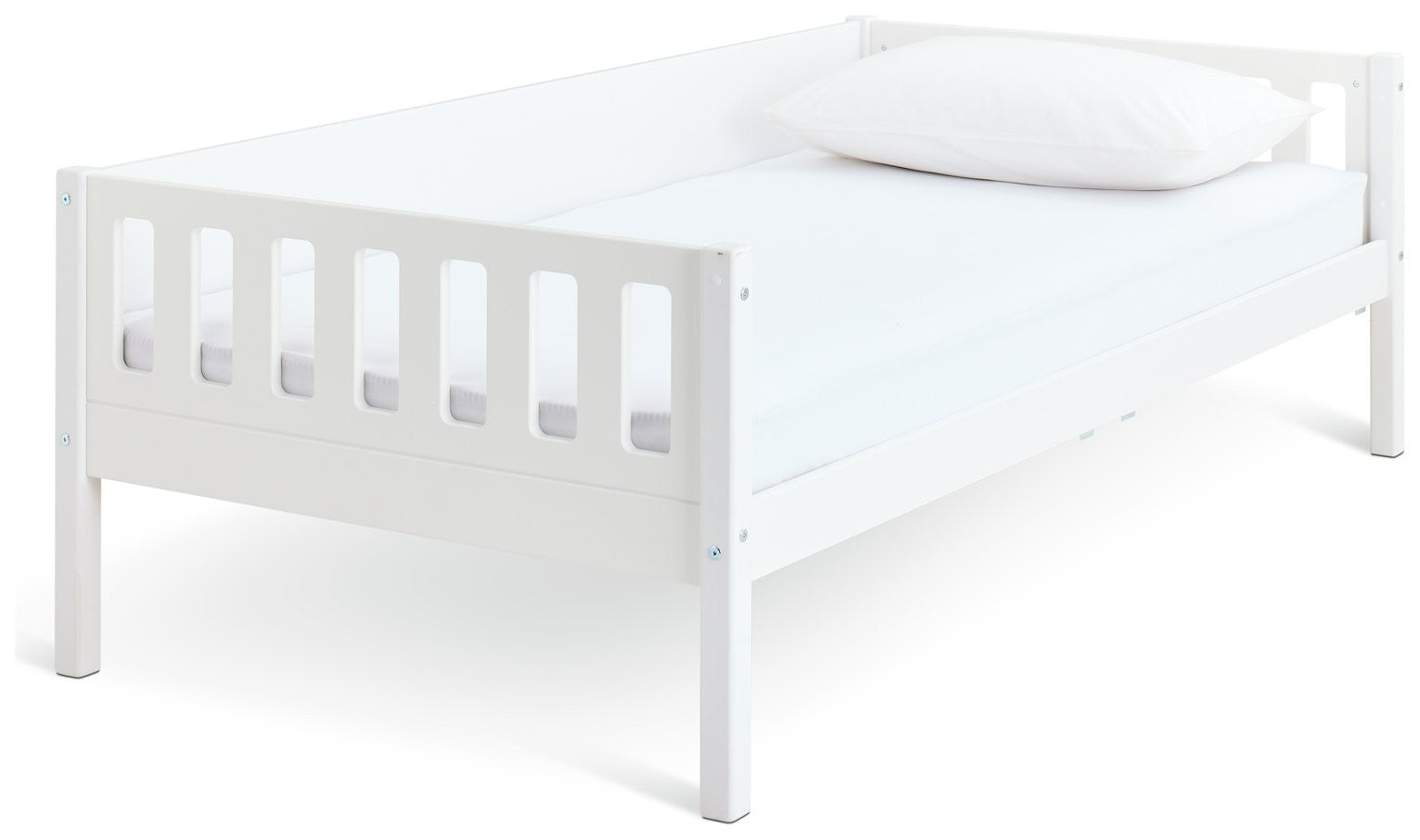 Kids Ronnie Single Day Bed - White | day bed for kids