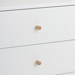 Habitat Otto 5 Drawer Tallboy - White ( B Grade 36787 - 36785 )