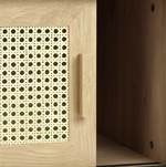 Java 2 Door TV Unit - Oak