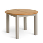 Home Ashwell Extending 4-6 Seater Dining Table - Grey | Expandable Family Dining