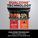 Ninja Foodi MAX Dual Zone AF400UK 9.5L Air Fryer - Black ( B Grade 43368 )