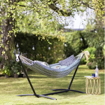 Hammock with Metal Stand | Outdoor Garden Hanging Chair Furniture