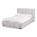 Bowie Small Double End Lift Ottoman Bed - Grey | Practical Lift Mechanism
