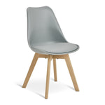 Jerry Pair of Dining Chair - Grey | Modern Mealtime Seating