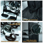 Aidapt Steel Compact Transport Wheelchair