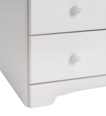 Nordic 2 Door 3 Drawer Wardrobe - White (B Grade)