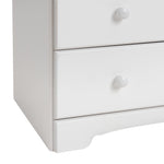 Nordic 2 Door 2 Drawer Wardrobe - White ( B Grade 34426 - 34427 )