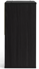 Home Squares 4 Cube Storage Unit Black | Cube Shelving Storage Furniture