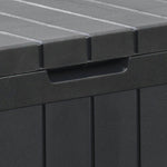 Keter Marvel Plus 270L Garden Storage Box - Grey | Outdoor Storage
