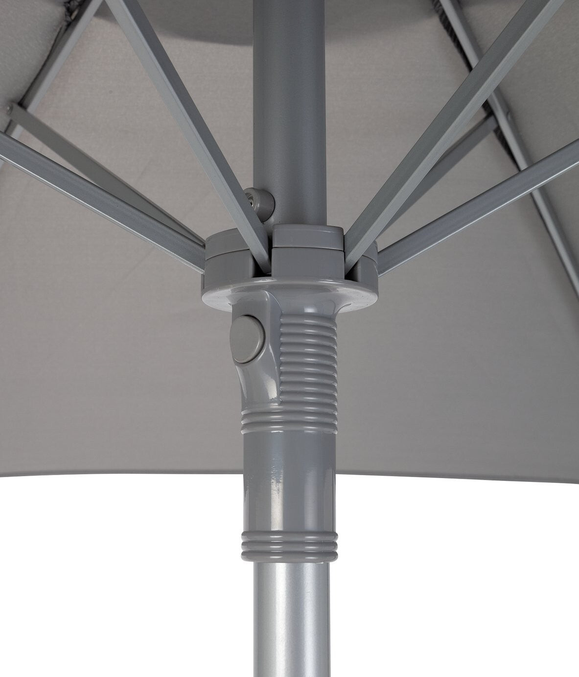Habitat Home Sicily Parasol Grey | Large Outdoor Sun Umbrella Patio Garden Shade