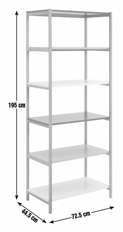 Jive Tall Shelving Unit - Green | Stylish Display Feature