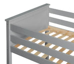 Brooklyn High Sleeper Bed Frame - Grey | Space Saving Design