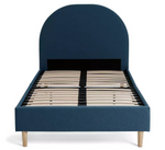 Habitat Olivia Single Bed Frame - Blue | Sturdy Kids Bed with Mattress Nursery