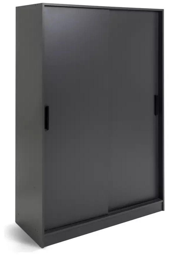 Nova 2 Door Sliding Wardrobe - Anthracite (1112)
