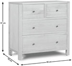 Finchley 4 Drawer Chest - Oak | Modern Bedroom Storage