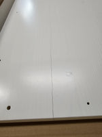 Home Nordic 3 Door 5 Drawer Mirror Wardrobe - White (B Grade)