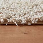 Cosy Ivory Rug 120x170cm | Modern Living Room Floor Rug Carpet