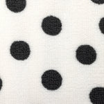 Multi Spot Black & White Cut Pile Rug - 230x160cm
