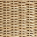 Habitat 60 Kaya Coffee Table - Natural | Rattan Round Table, Boho Living Room