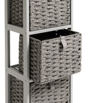 Tongue And Groove 2 and 3 Drawer Unit - Grey