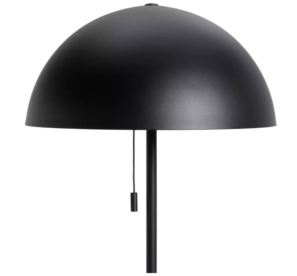 Modern Mushroom Floor Lamp - Black | Modern Standing Floor Light Home Lighting