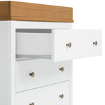 Cuggl Canterbury Nursery 3 Drawer Chest - White | 3 drawer baby dresser