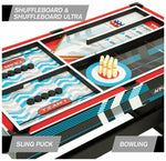 Hy-Pro 12 in 1 Folding Multi Games Table ( B Grade 24452 )