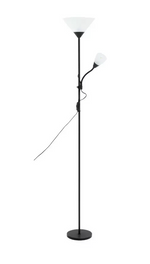 Home Father and Child Floor Lamp Black | Modern Standing Floor Light Home