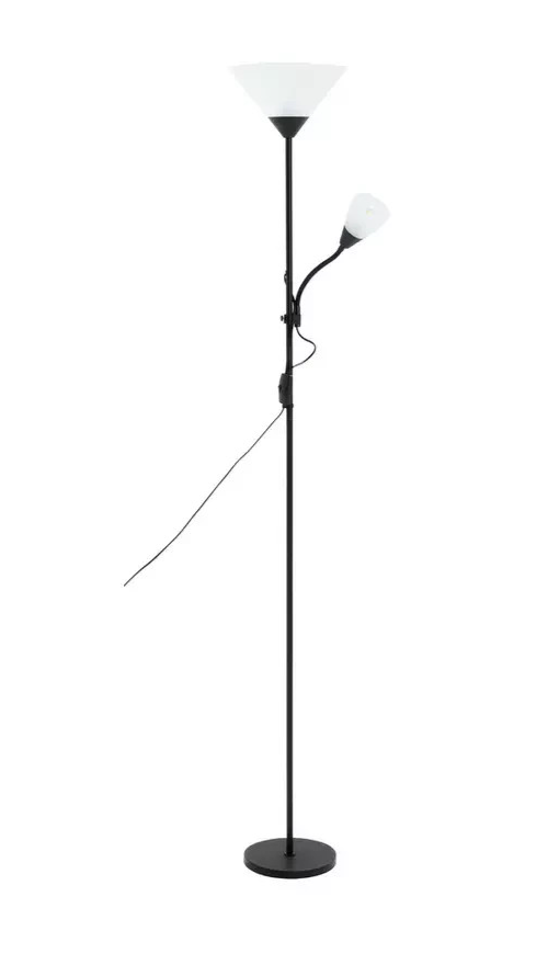 Home Father and Child Floor Lamp Black | Modern Standing Floor Light Home