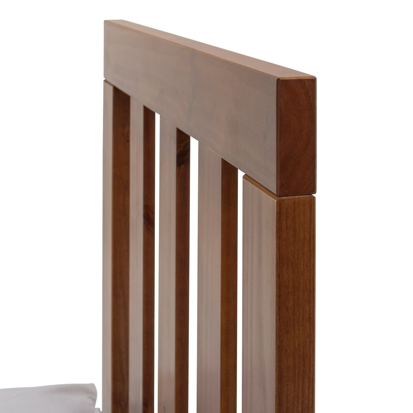 Home Chile Single Wooden Bed Frame - Dark Wood | Practical Night Comfort