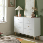 Habitat Otto 3+3 Drawer Chest - White ( B Grade 56501- 56495 )