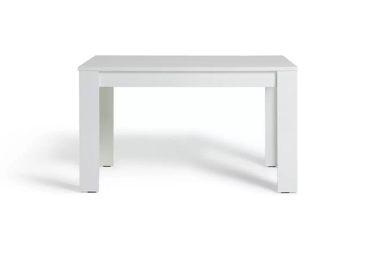 Miami Gloss 4 Seater Dining Table - White | White Modern Kitchen Dining Table