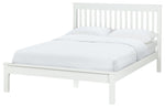 Aspley Kingsize Wooden Bed Frame - White (S)