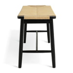 Hanna Oak Bench - Black ( B Grade 19159)