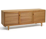 Oiled Slatted Sideboard - Natural (B Grade 1070)