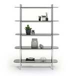 Habitat Neo Wide Shelving Unit - Chrome