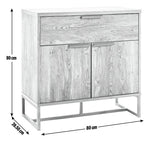 Nomad Small Sideboard - Natural | Compact storage cabinet
