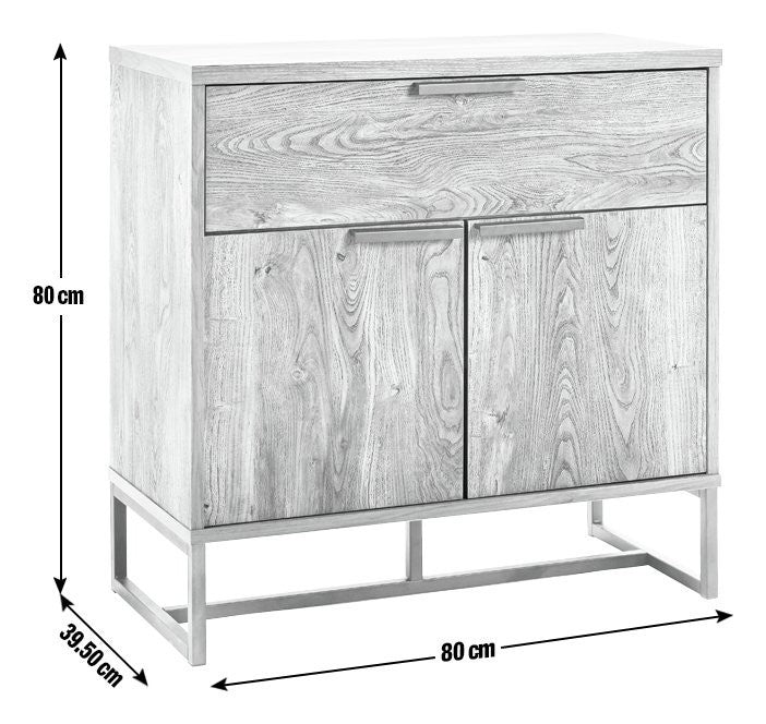 Nomad Small Sideboard - Natural | Compact storage cabinet