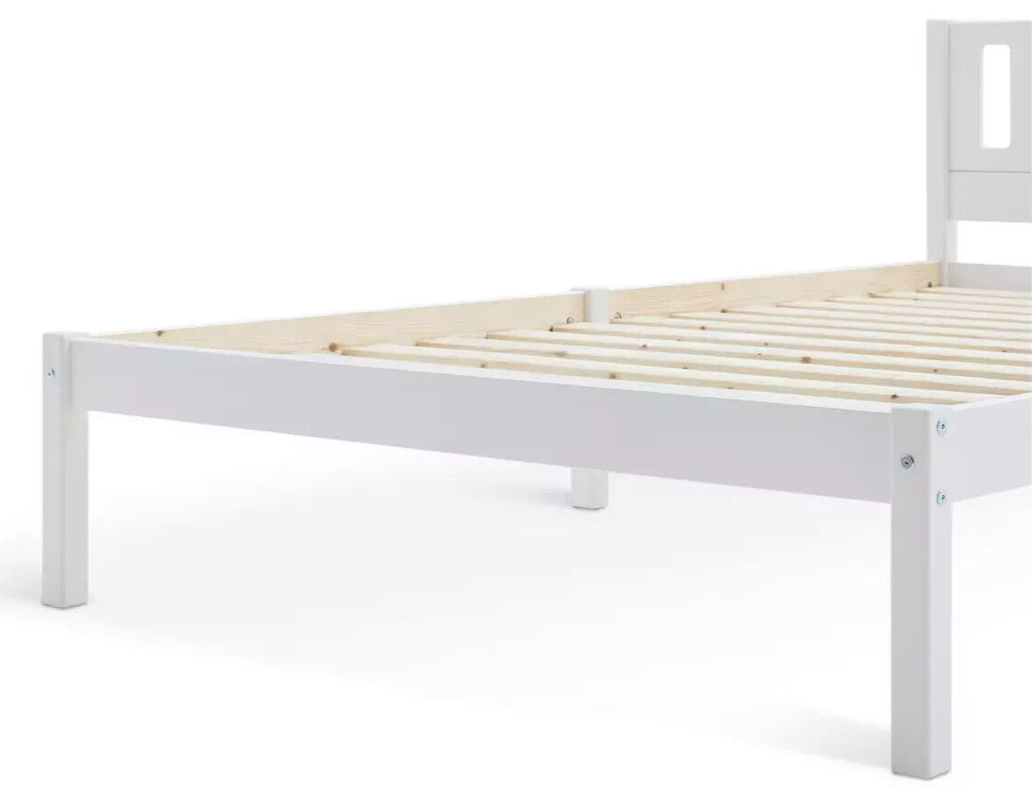 Habitat Ronnie Small Double Bed Frame - White ( B Grade 37189 )