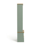 Home Winchester Bookcase - Green | Elegant Room Arrangement