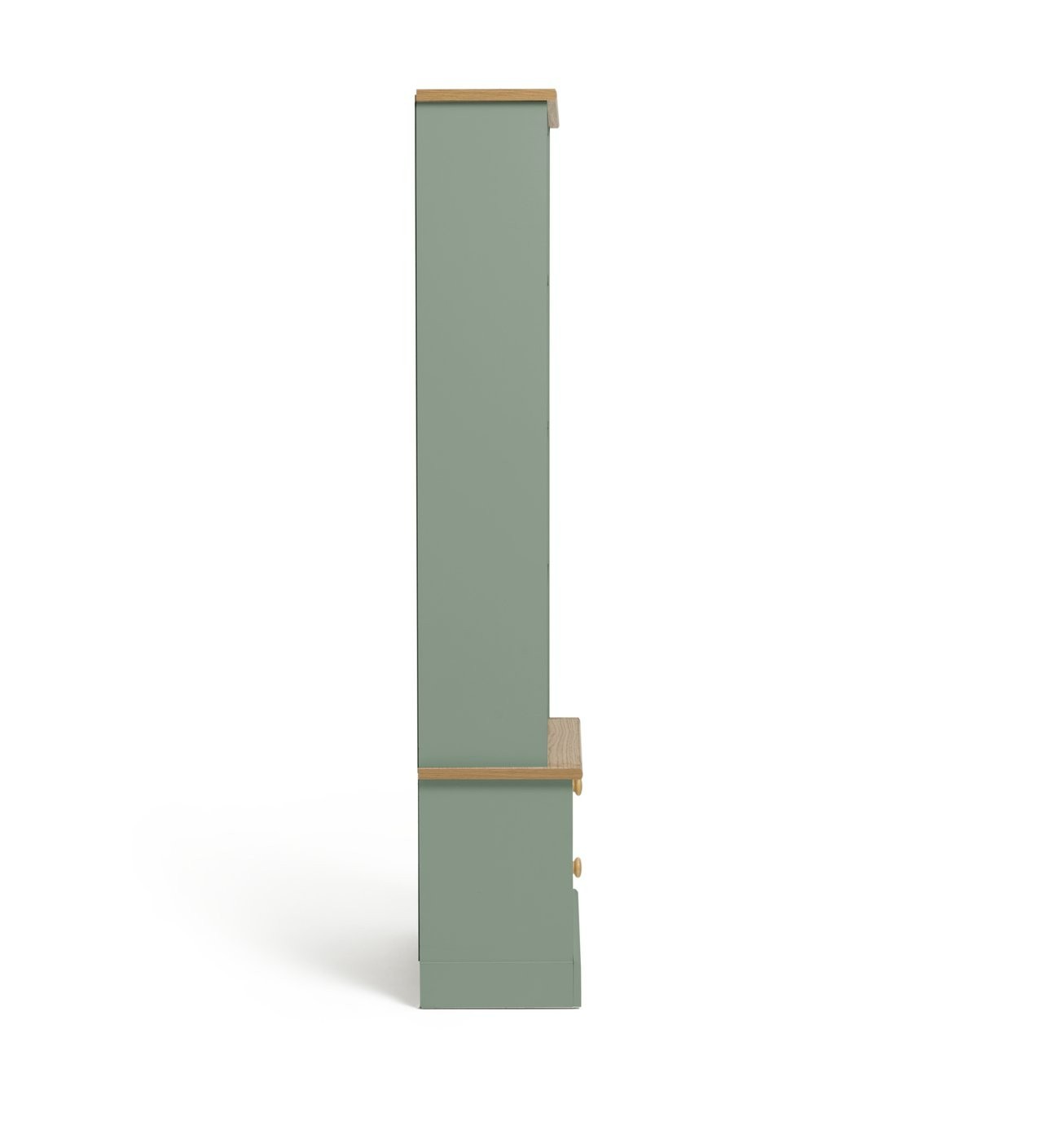 Home Winchester Bookcase - Green | Elegant Room Arrangement
