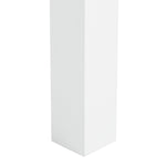 Home Hallingford 1 Drawer Dressing Table - White Gloss